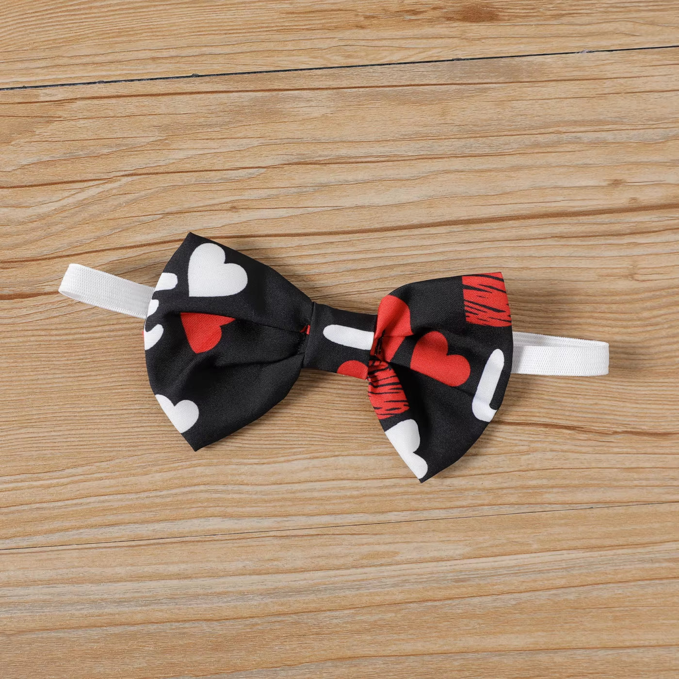3PCS Love Letter Heart Printed Suspender Skirt Baby Set