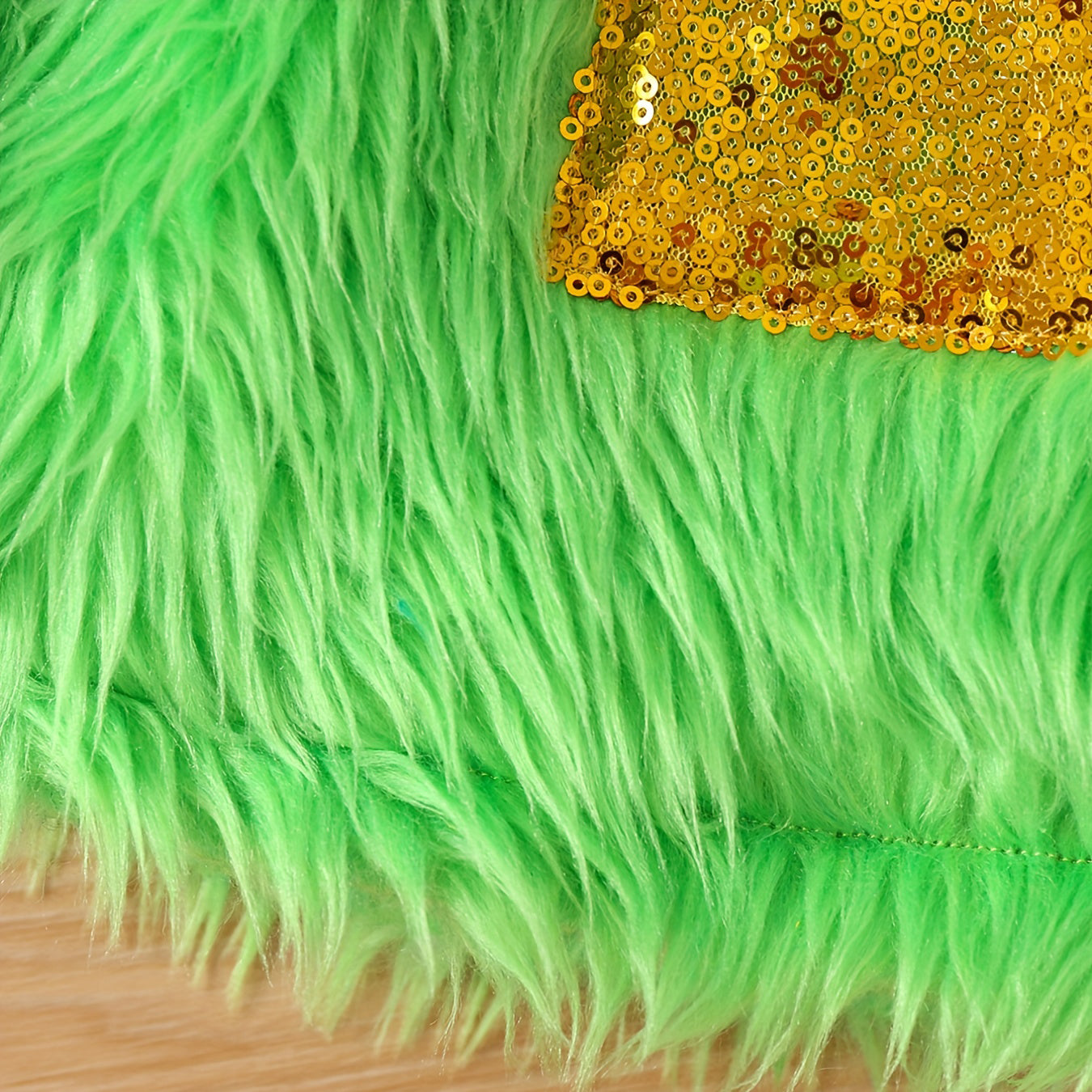 Ensemble 2 pièces pour bébé pelucheux avec lettres de Noël imprimées