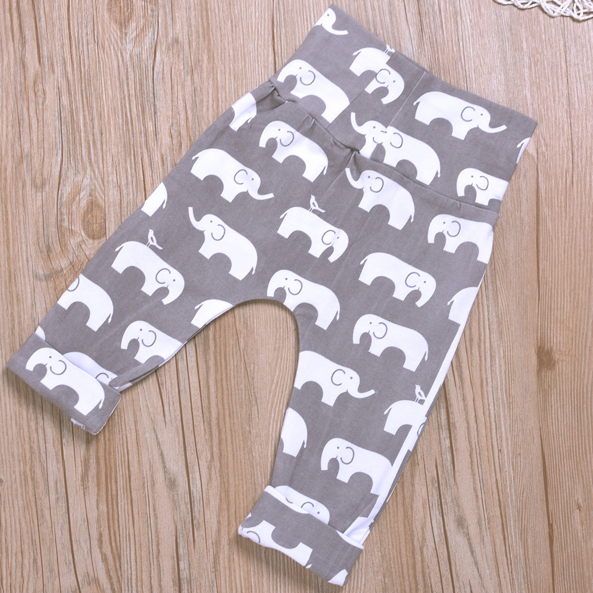 Ensemble bébé 3 pièces imprimé petit éléphant