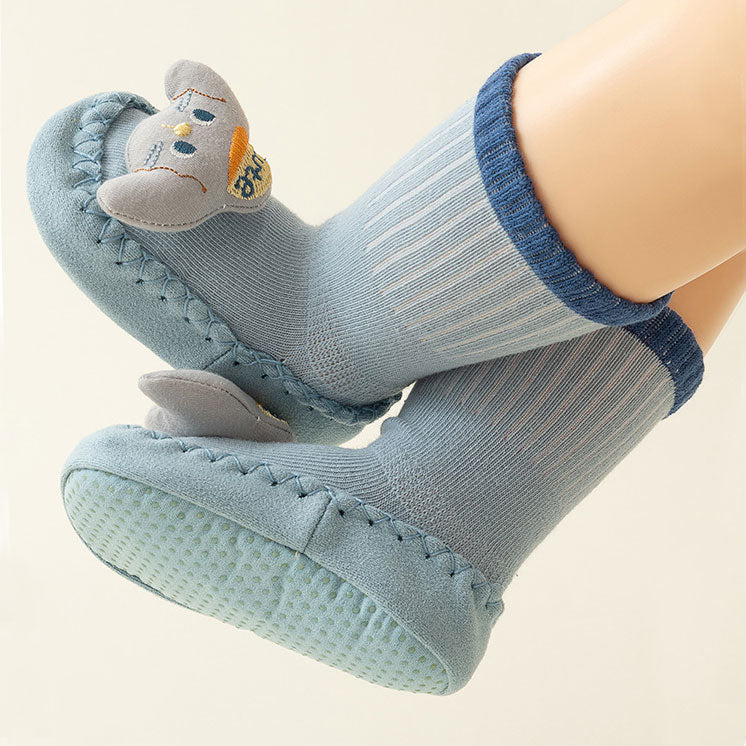 3D Cartoon Patch Soft Sock Baby Shoes