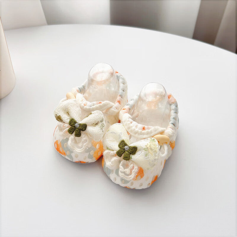 Sweet Breathable Mesh Lace Soft Sole Baby Shoes