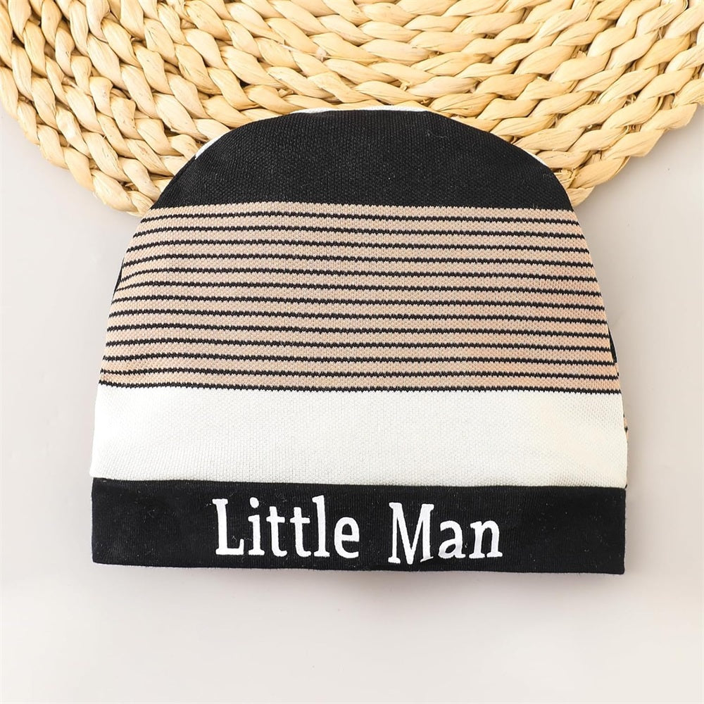3PCS Casual Stripe Printed Short Sleeve Baby Set