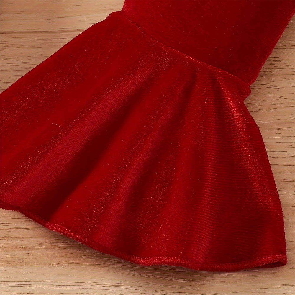 3PCS Casual Stylish Heart Printed Long Sleeve Baby Set