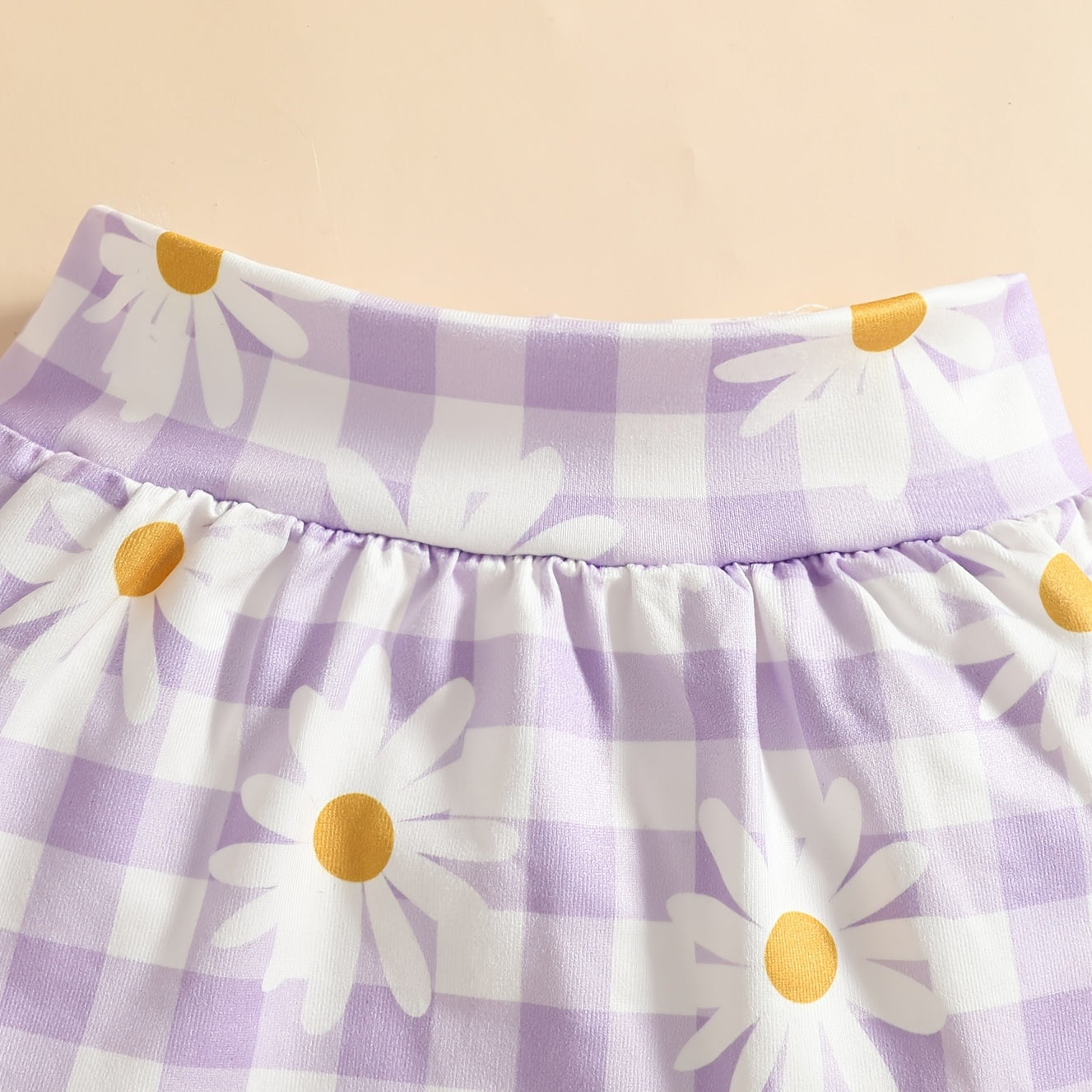 3PCS Delightful Floral Print Ruffled Flounce Sleeve Baby Set