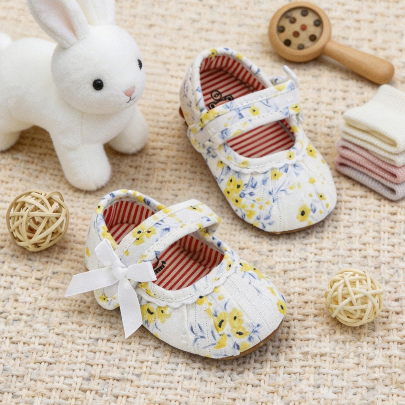 Baby Girl Princess Breathable Soft Sole Prewalker Shoes