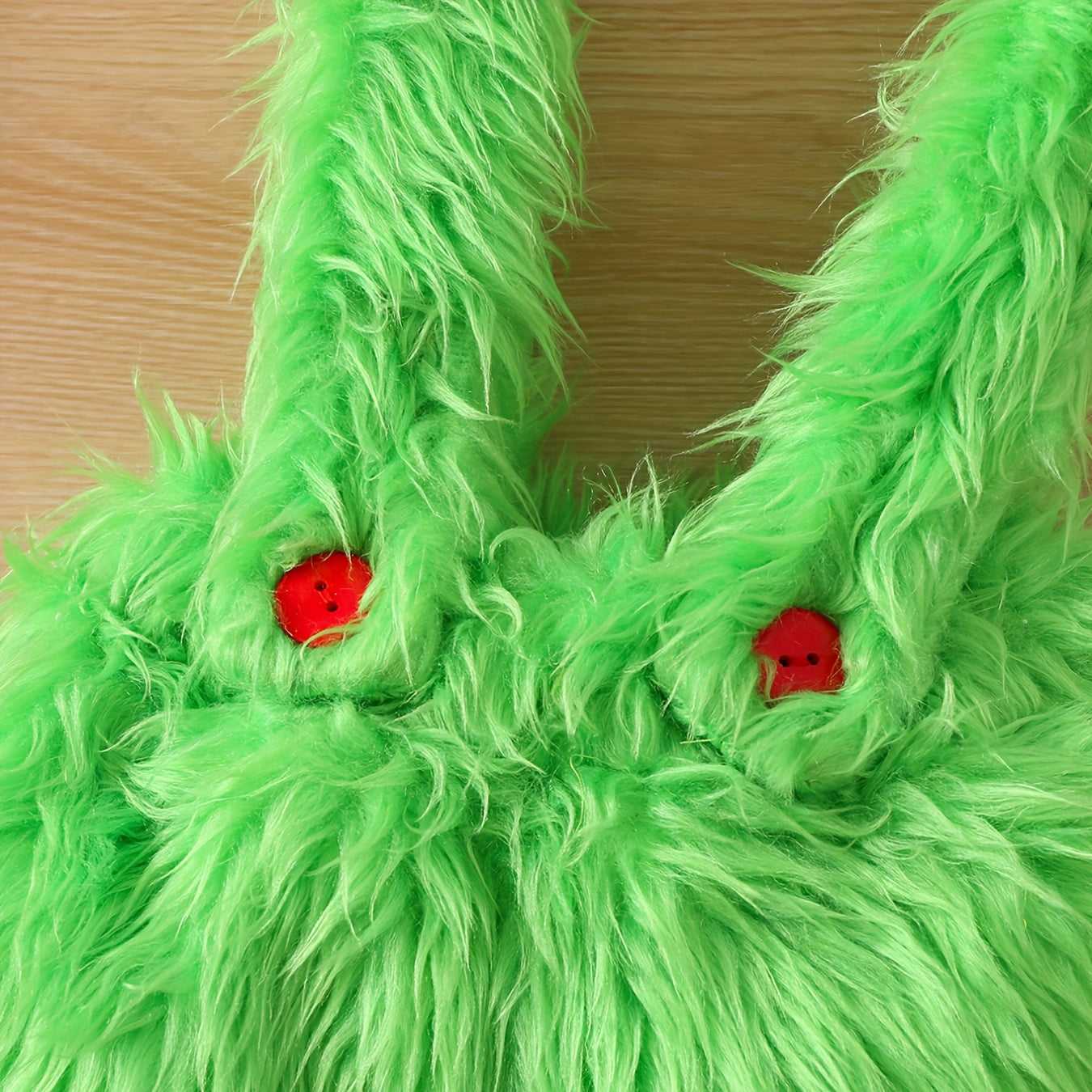 Ensemble pour bébé pelucheux imprimé lettre de Noël adorable 2 pièces