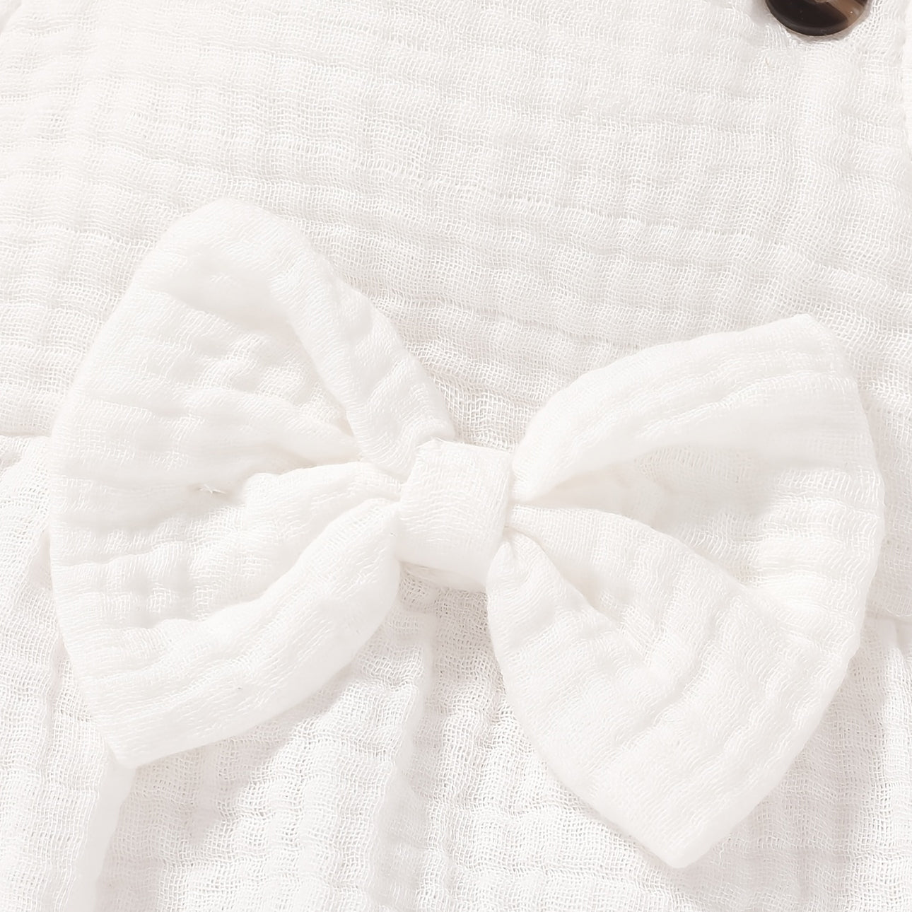 2PCS Grace Solid Color Sleeveless Baby Romper