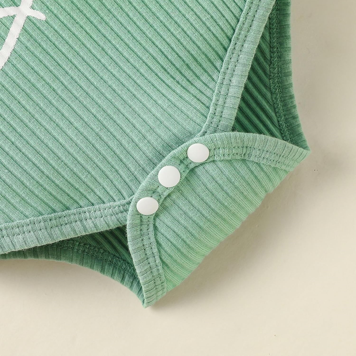 3PCS Lovely Daddy's Little Princess Letter Floral Print Baby Set