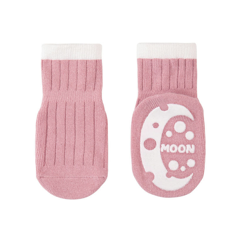 Soft Cute Weather Pattern Non Slip Baby Socks