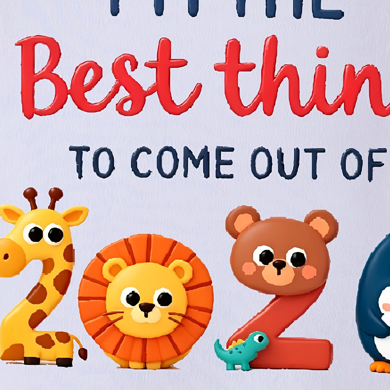 Cute Best Thing 2026 Letter Animal Print Short Sleeve Baby Romper