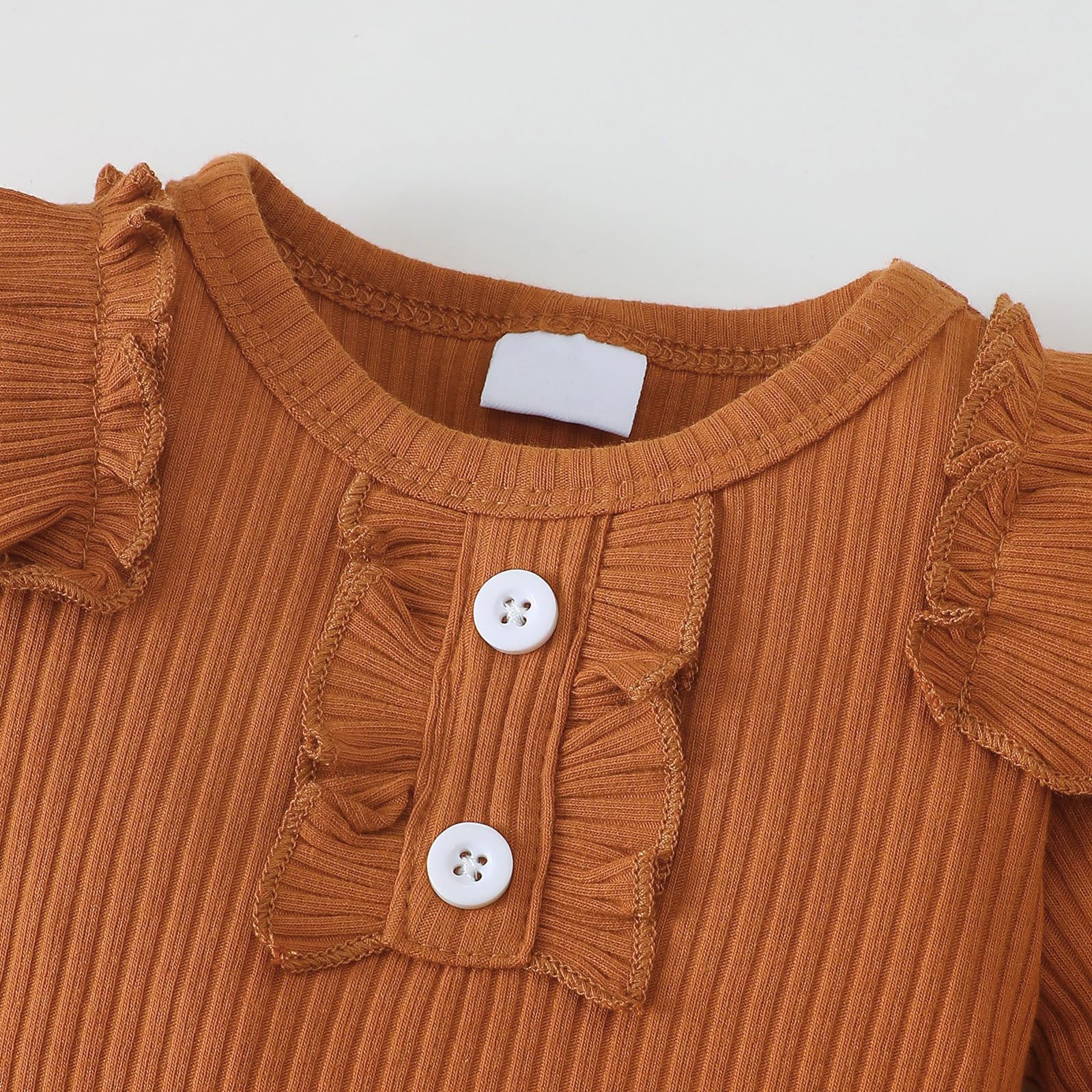 3PCS Graceful Floral Printed Long Sleeve Baby Set