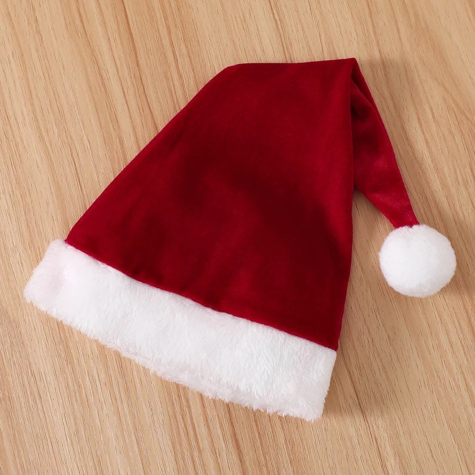3PCS Christmas Santa Baby Letter Printed Baby Set