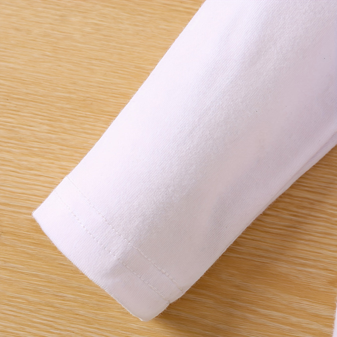 Ensemble 2 pièces pour bébé pelucheux avec lettres de Noël imprimées