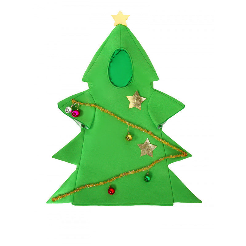 Christmas Tree Cosplay Costume Big Tree Clothes Christmas Parent-child Suit