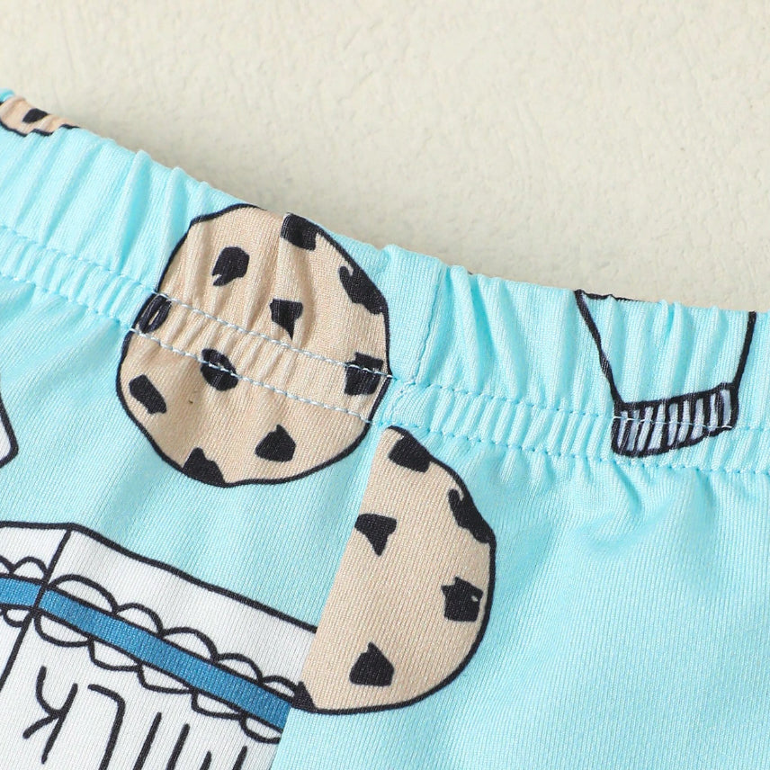 3PCS Daddy's Drinking Buddy Letter Cookie Printed Baby Set