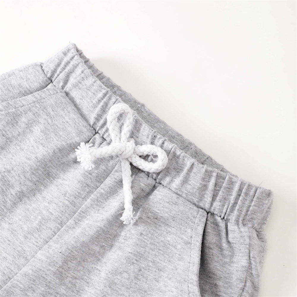 2PCS Stylish Comfy Plaid Print Long Sleeve Baby Hooded Set