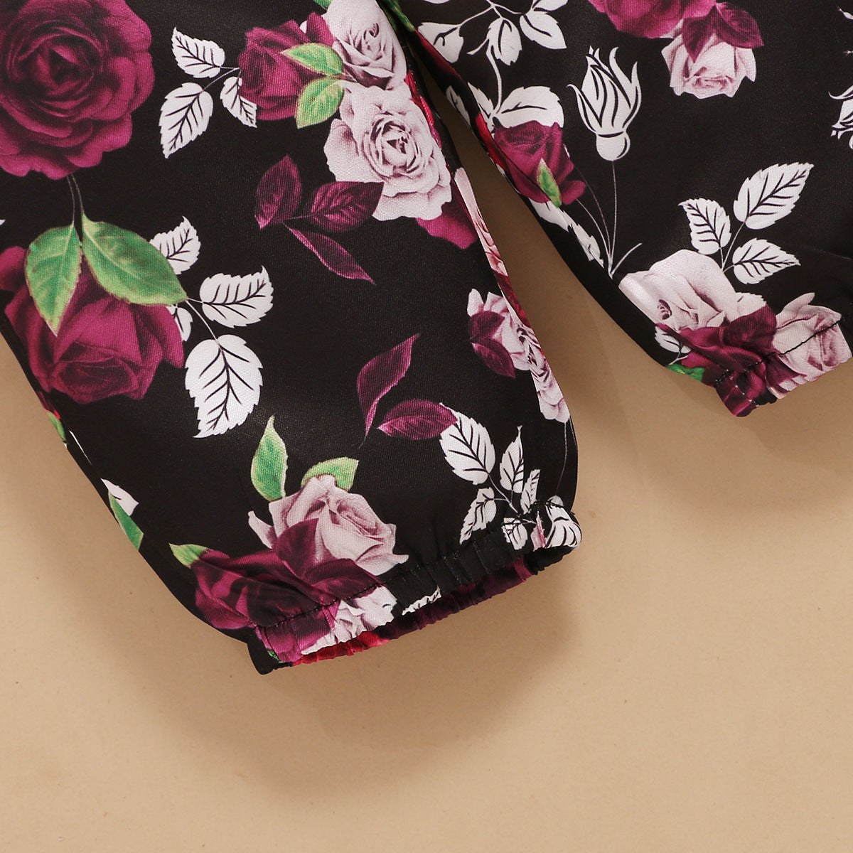 3PCS Isn't She Lovely Letter Floral Printed Baby Girl Set