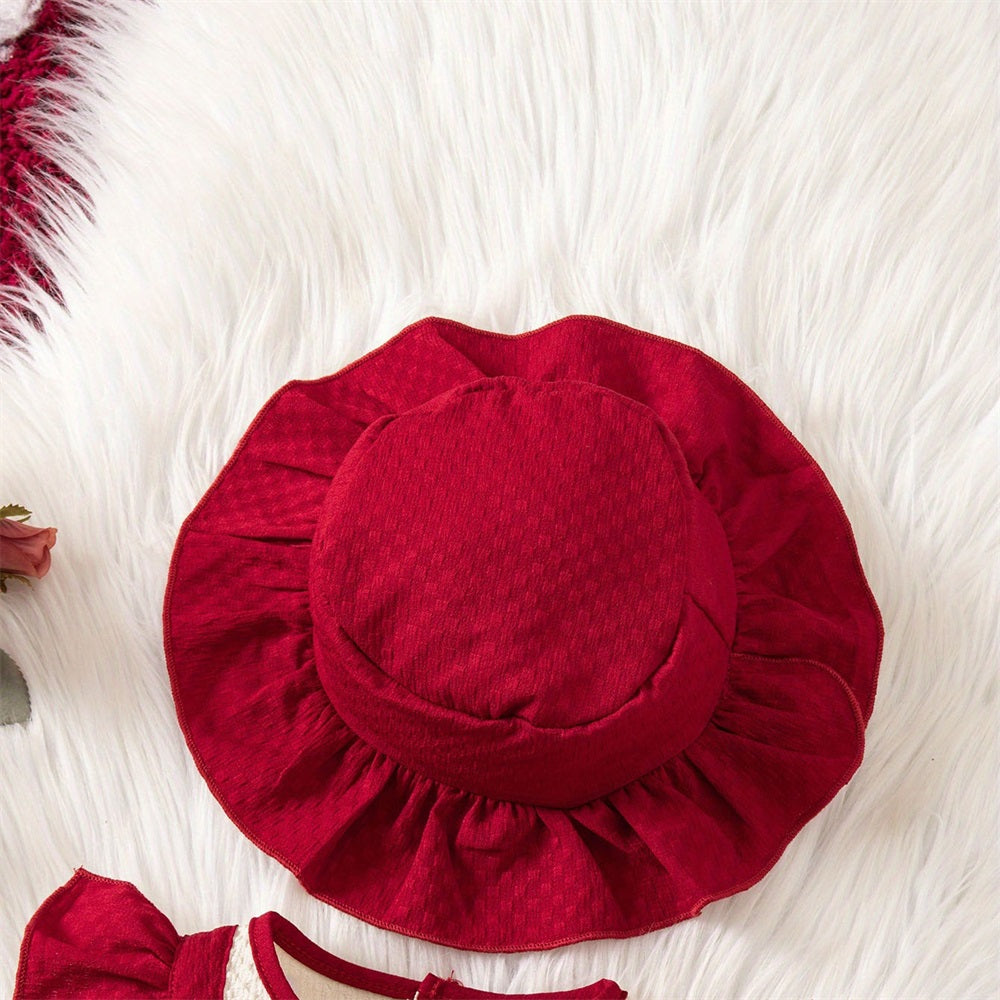 3PCS Stylish Color Blocking Long Sleeve Baby Romper