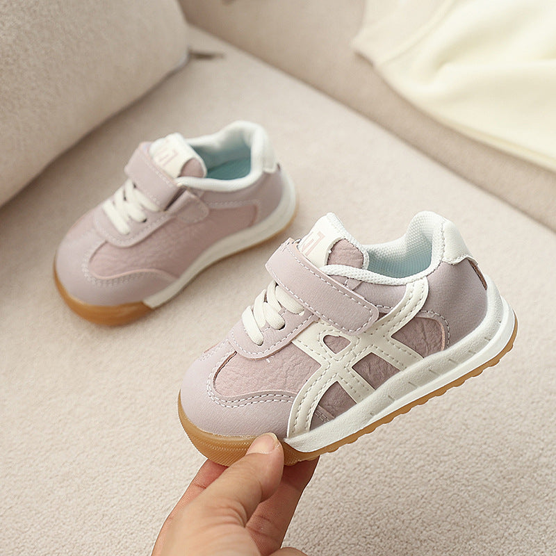 Unisex Baby & Toddler Breathable Non-Slip Soft Sole First Walker Sneakers