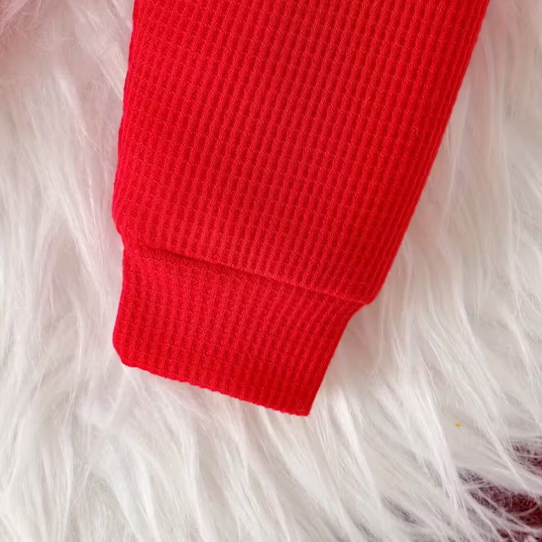 3PCS Various Christmas Elements Printed Baby Set