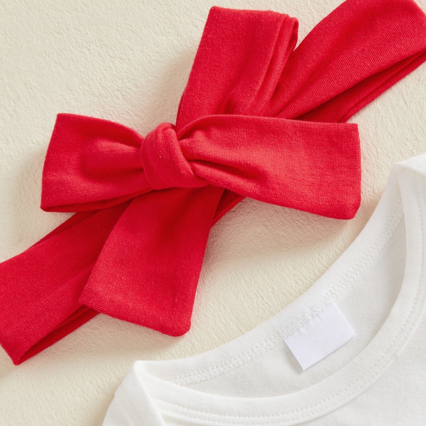 3PCS Pretty My 1st Christmas Letter Printed Long Sleeve Baby Set