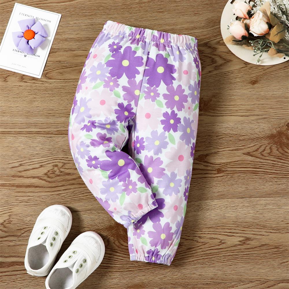 2PCS Casual Cute Print Long Sleeve Hooded Baby Set