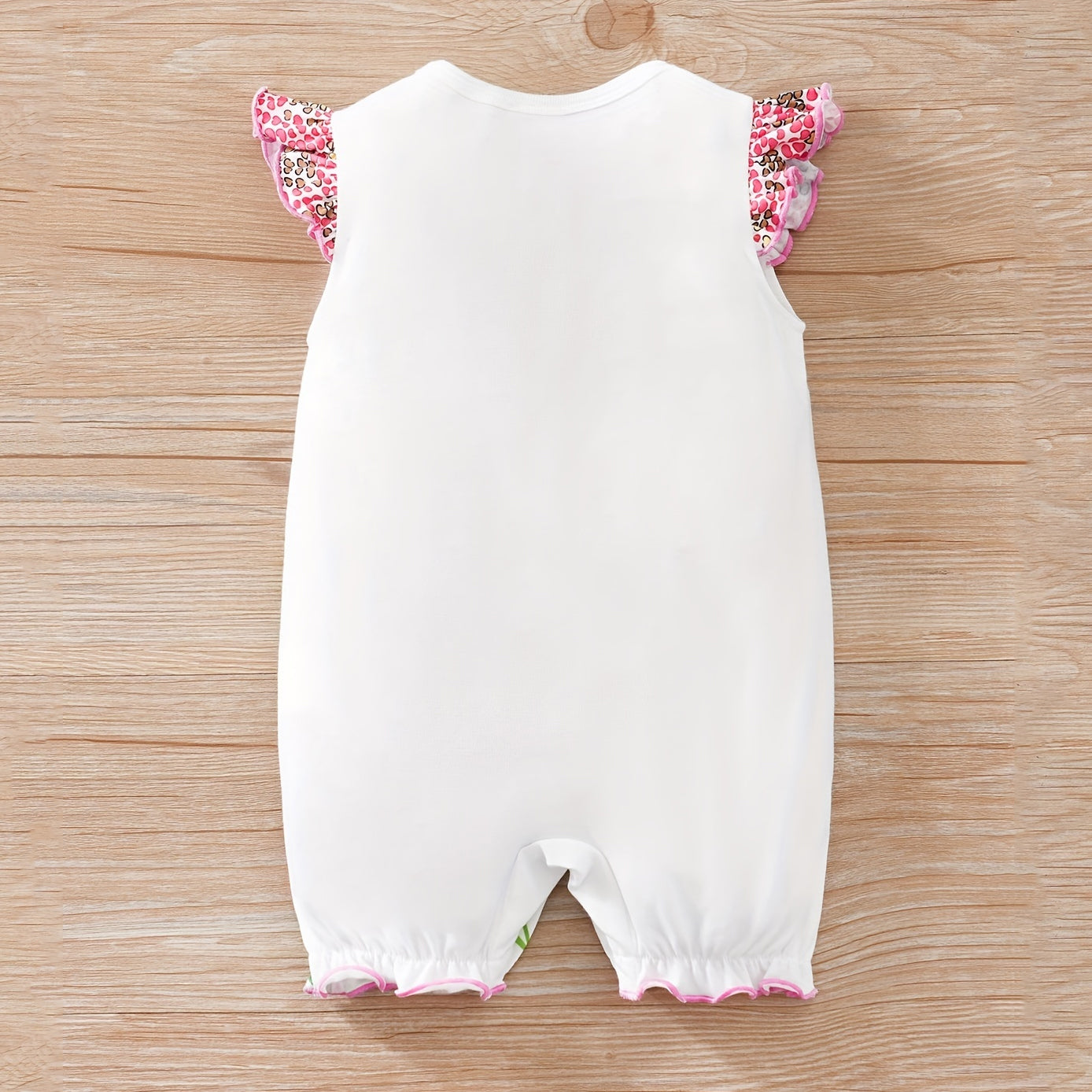 Cute Giraffe Printed Baby Jumpsuit