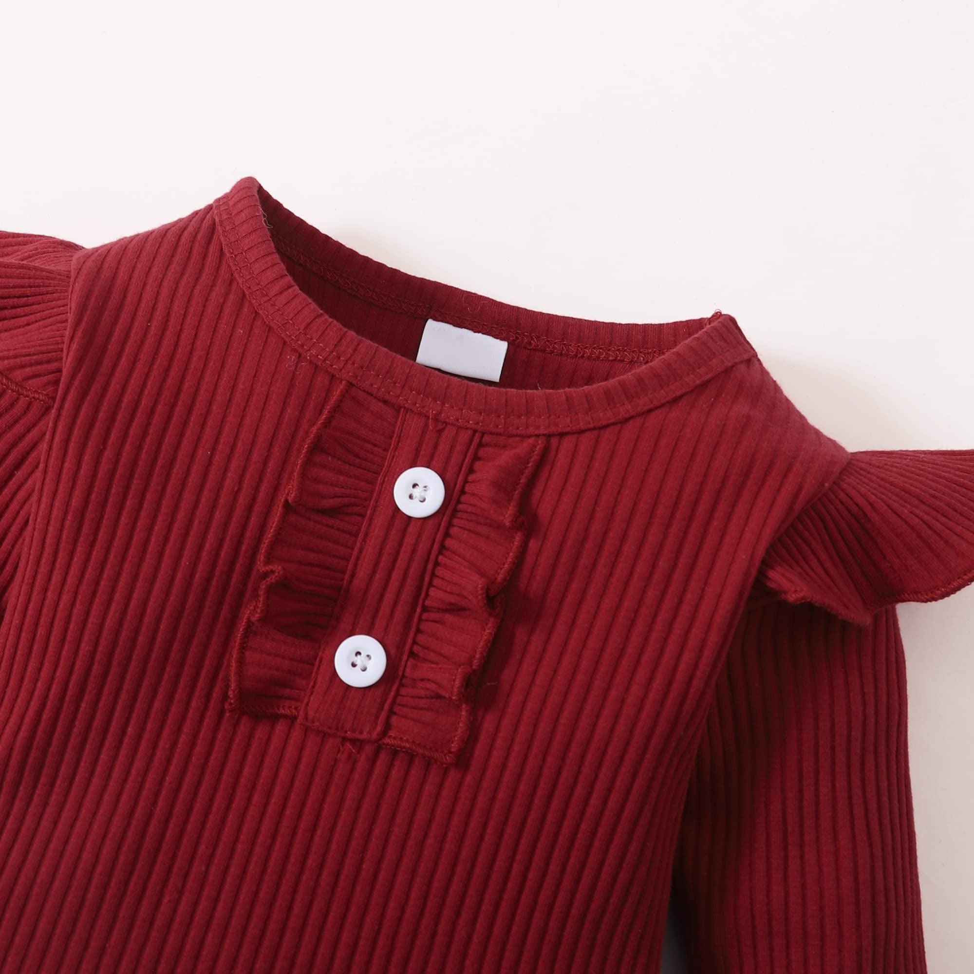 3PCS Refined Floral Print Long Sleeve Baby Set