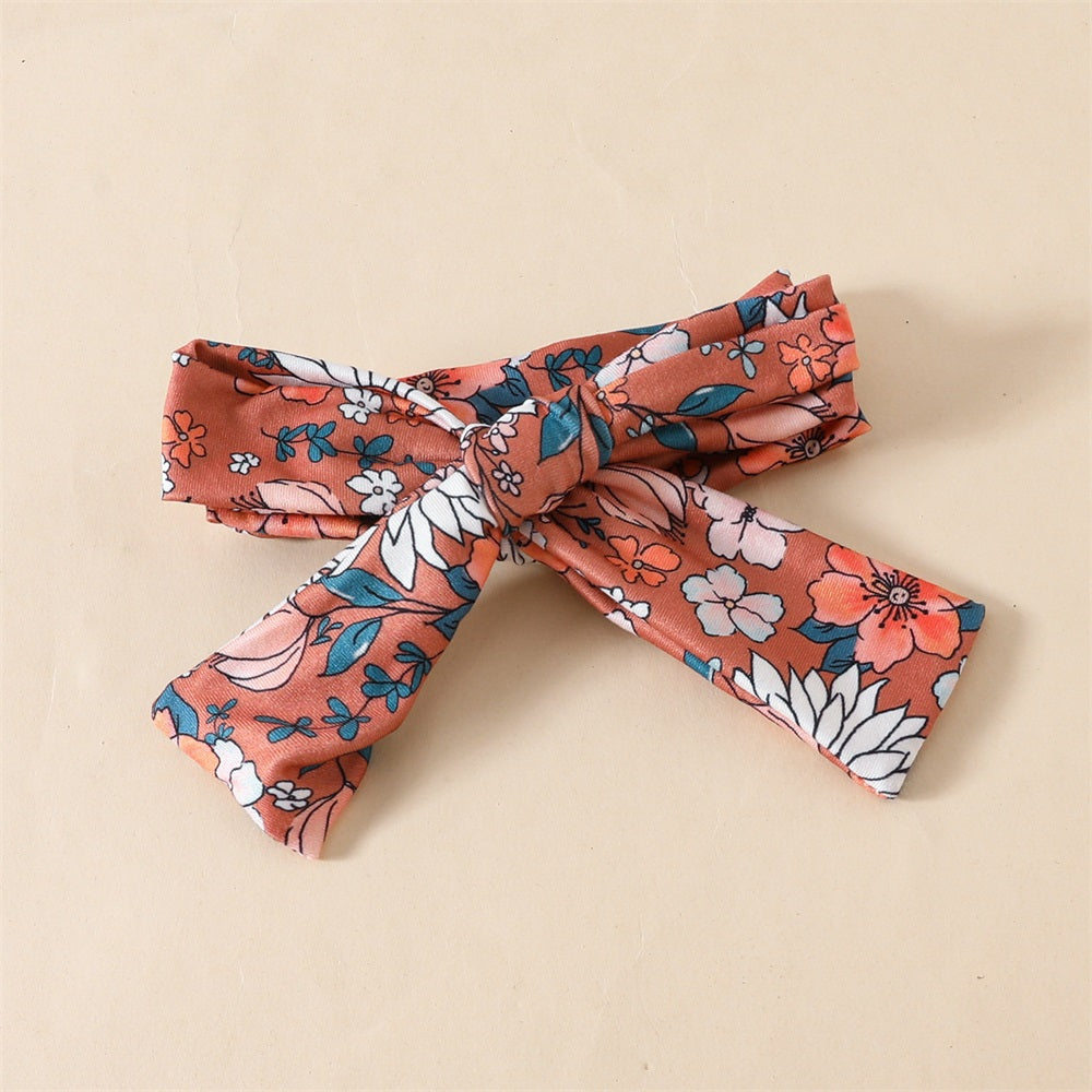 3PCS Trend Floral Print Long Sleeve Baby Set