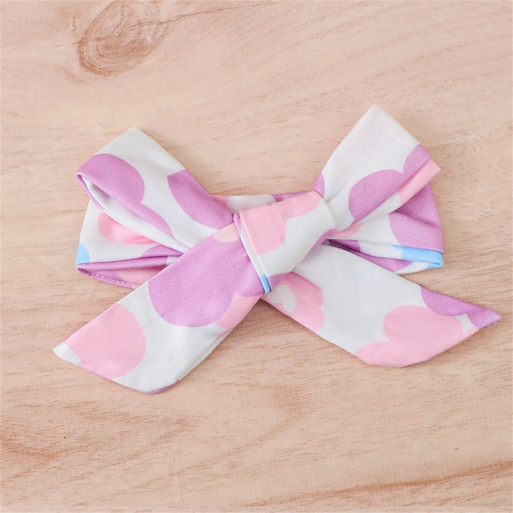 3PCS Adorable Floral Printed Long Sleeve Baby Jumpsuit