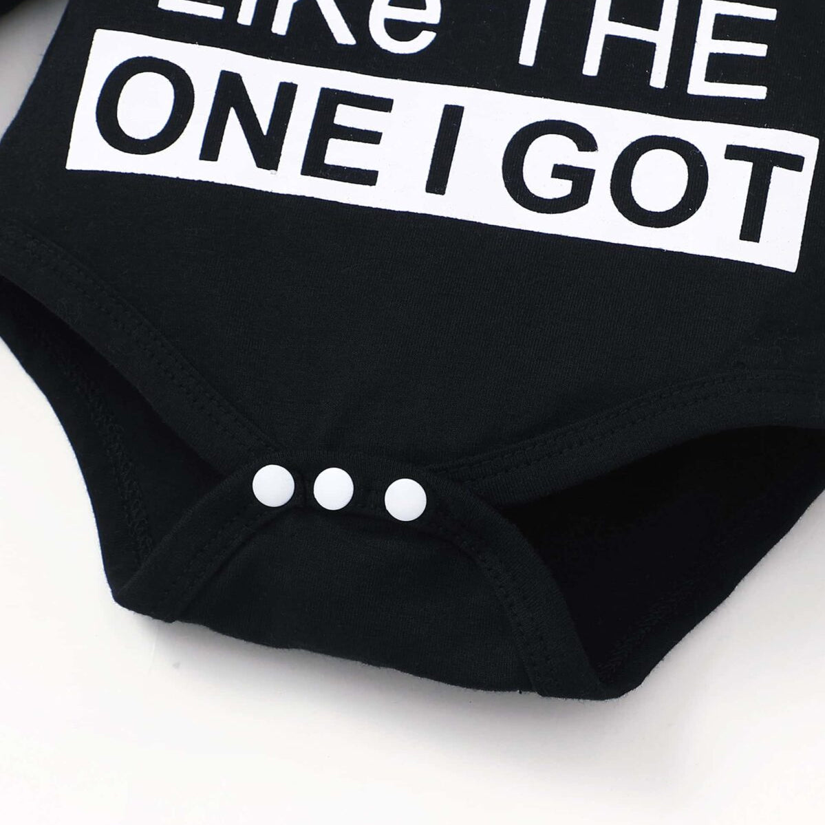 3PCS Chic Ain't No Mama Letter Plaid Print Baby Set