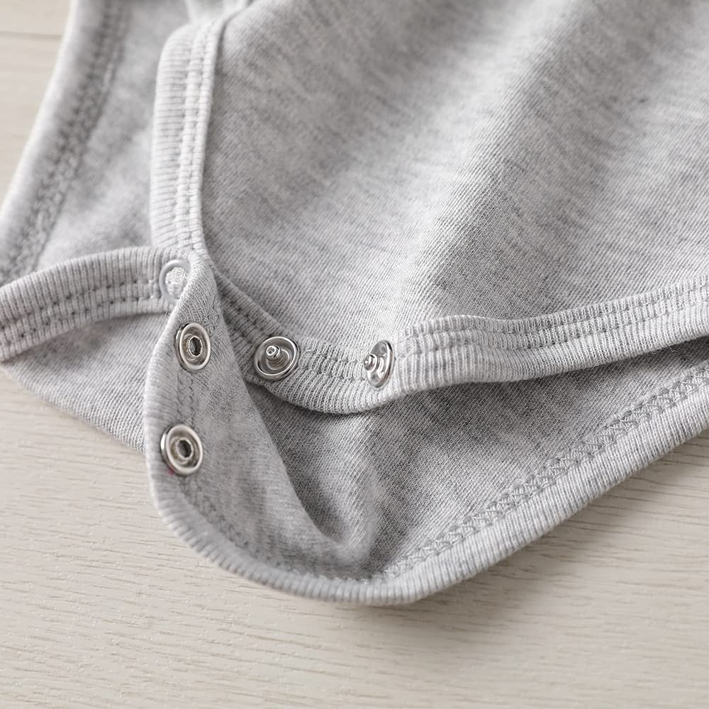 I Have The Best Grandma Ever Letter Printed Baby Romper