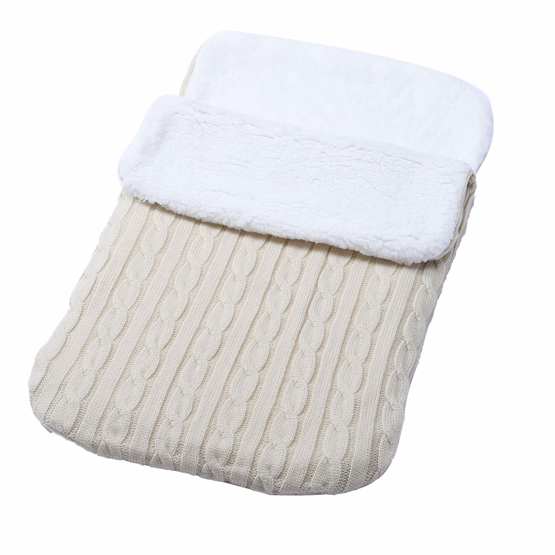 Couvertures d'emmaillotage pour bébés filles et garçons, sac de couchage en tricot