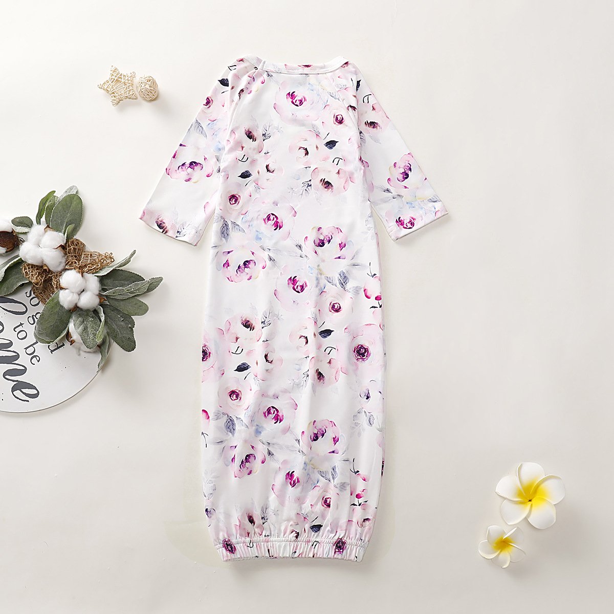 2PCS joli sac de couchage pour bébé à imprimé floral