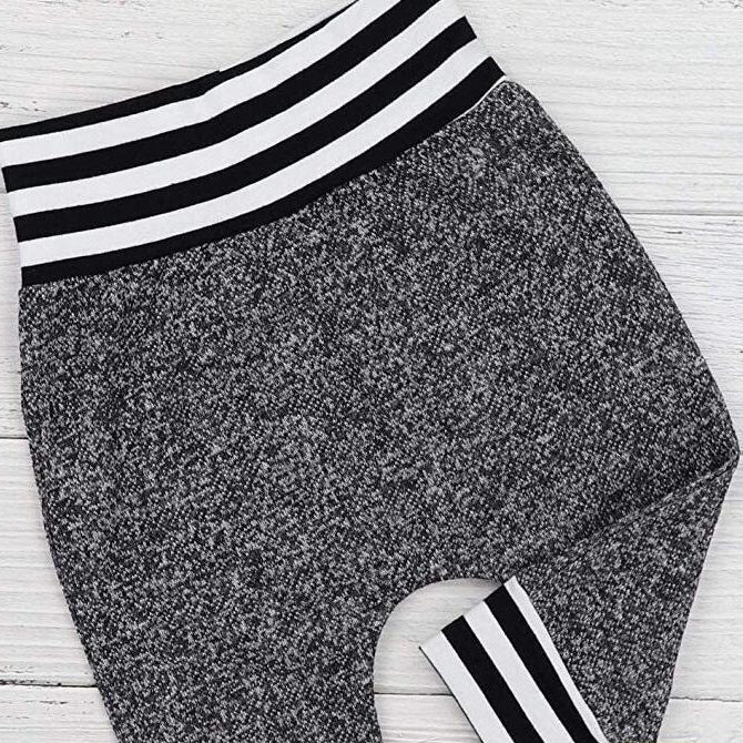 Ensemble haut et pantalon imprimé lettre Little Man