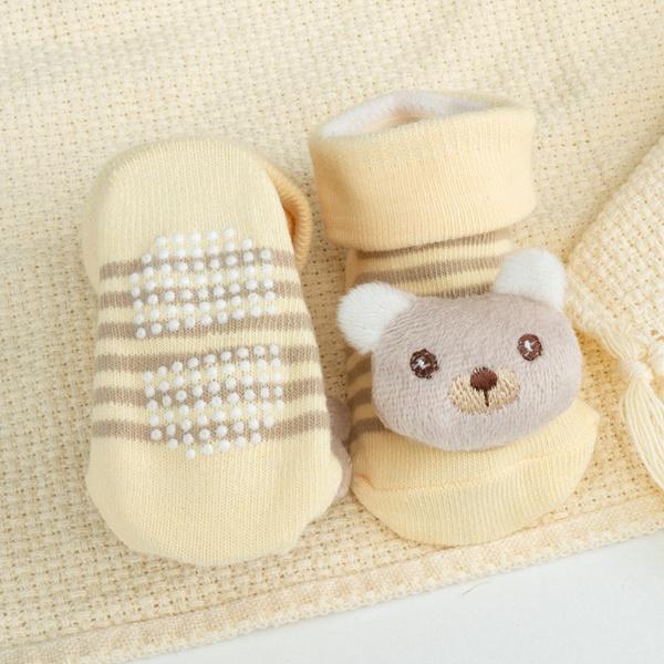 1 Pair Cute Animal Printed Newborn Infant Baby Soft Socks