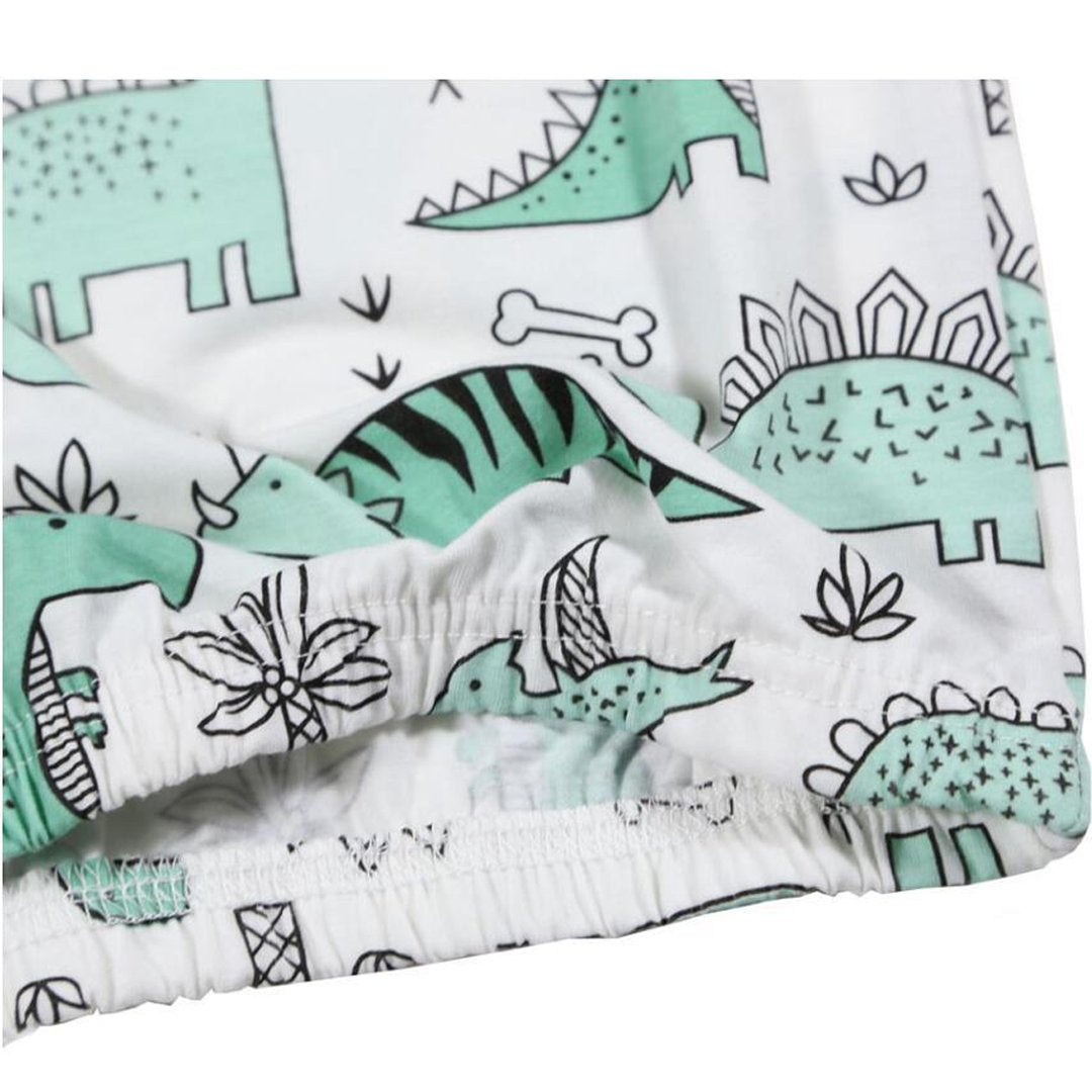 2PCS Lovely Cartoon Dinosaur Printed Baby Sleeping Bag