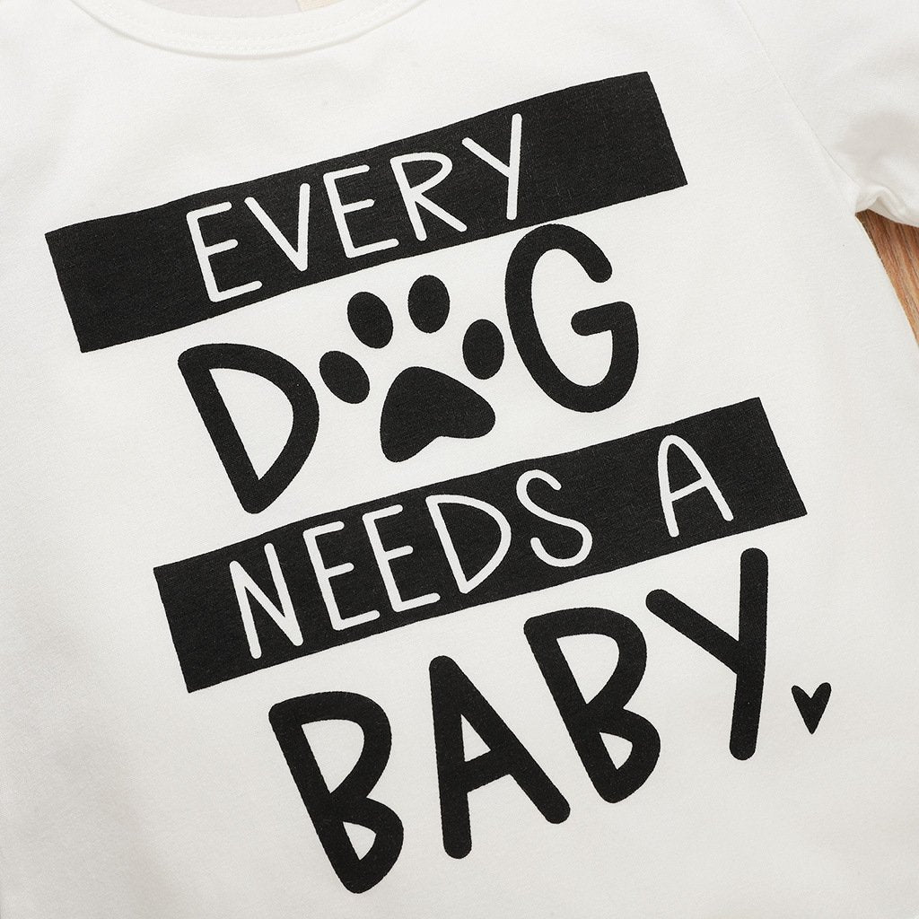 Cada perro necesita un mameluco bebé encantador