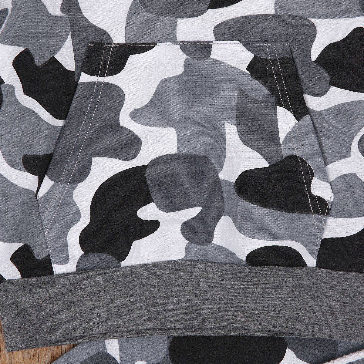 Ensemble bébé imprimé camouflage 2 pièces