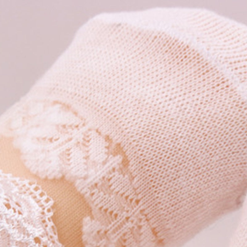 Chaussettes transparentes en dentelle bébé fille