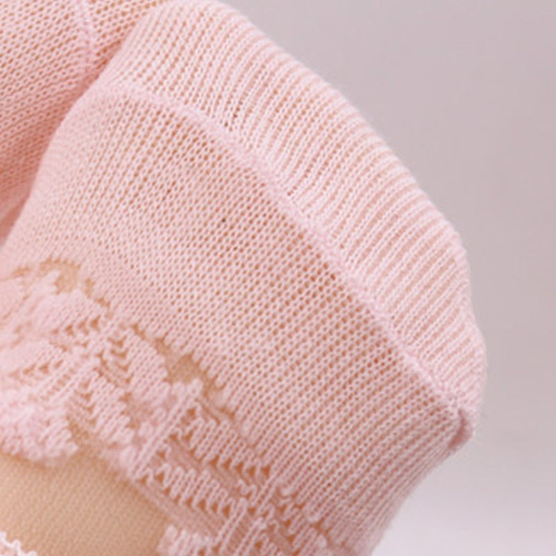 Chaussettes transparentes en dentelle bébé fille