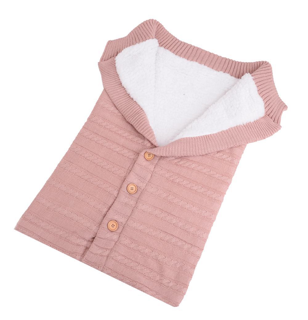 Sac de couchage en tricot d'hiver pour bébé