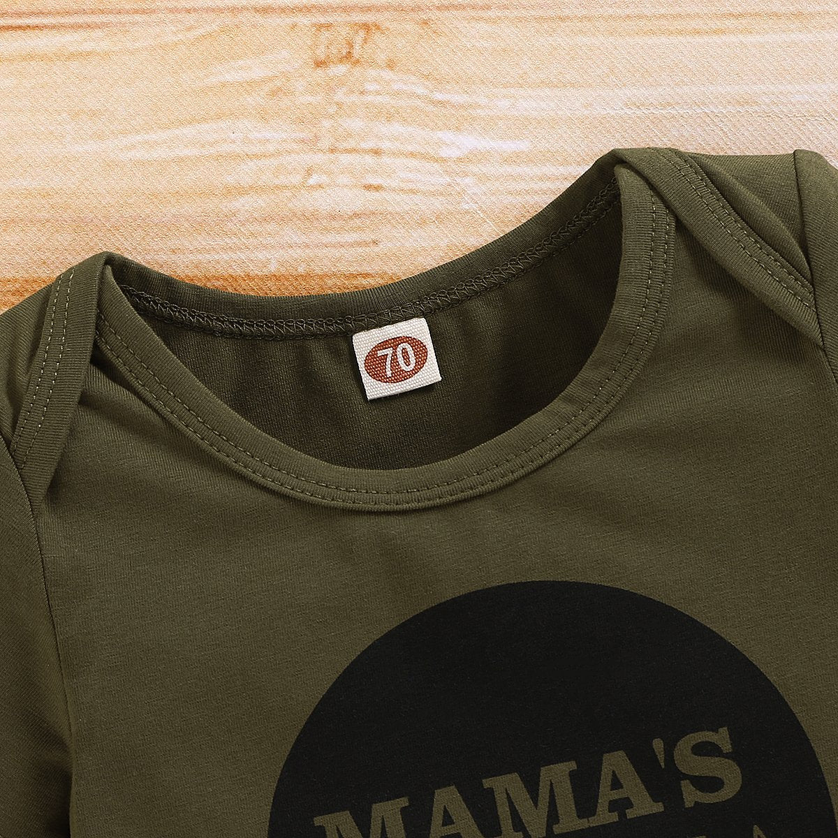 MAMA'S BOY Ensemble bébé imprimé camouflage