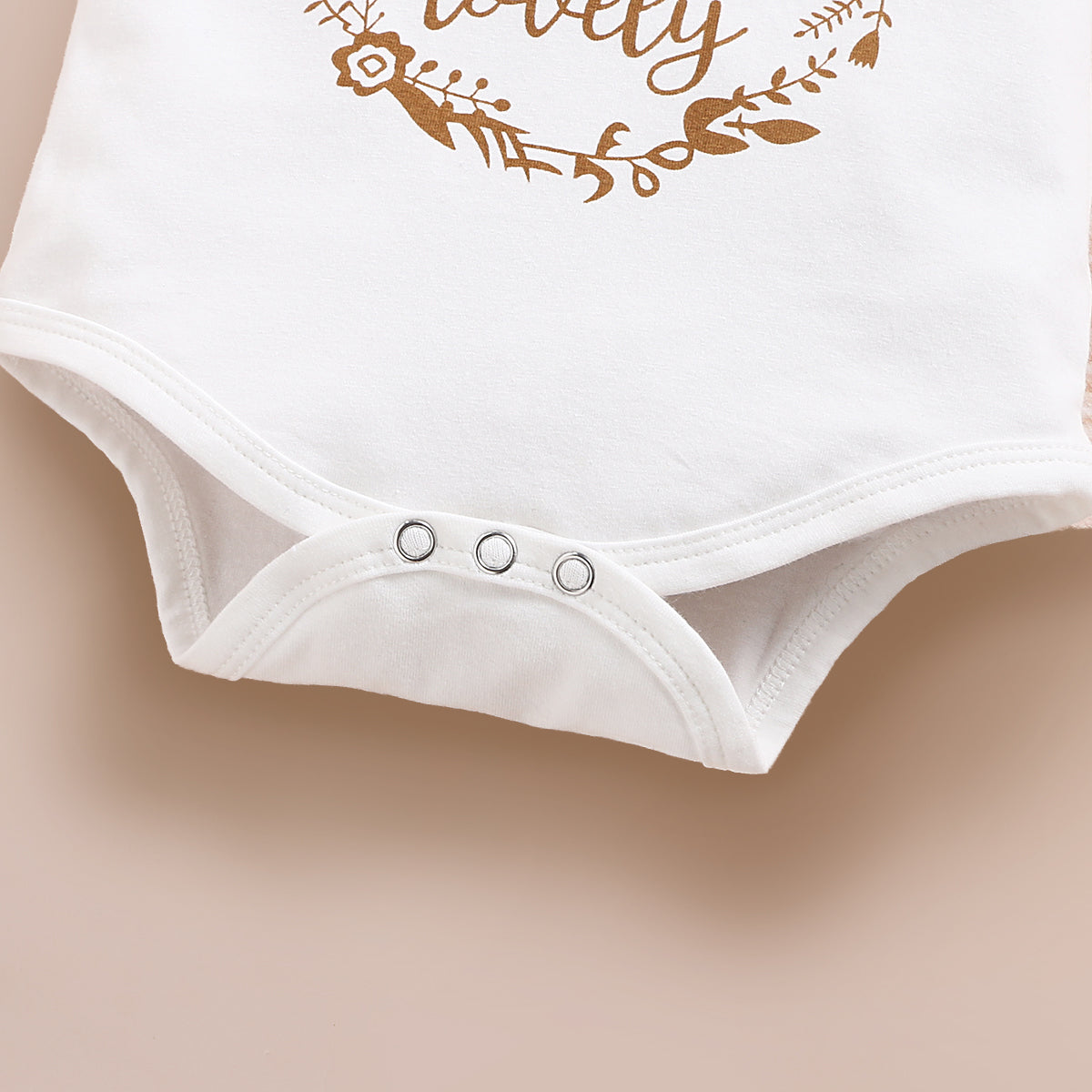 N'est-elle pas adorable - Ensemble pour bébé imprimé à pois