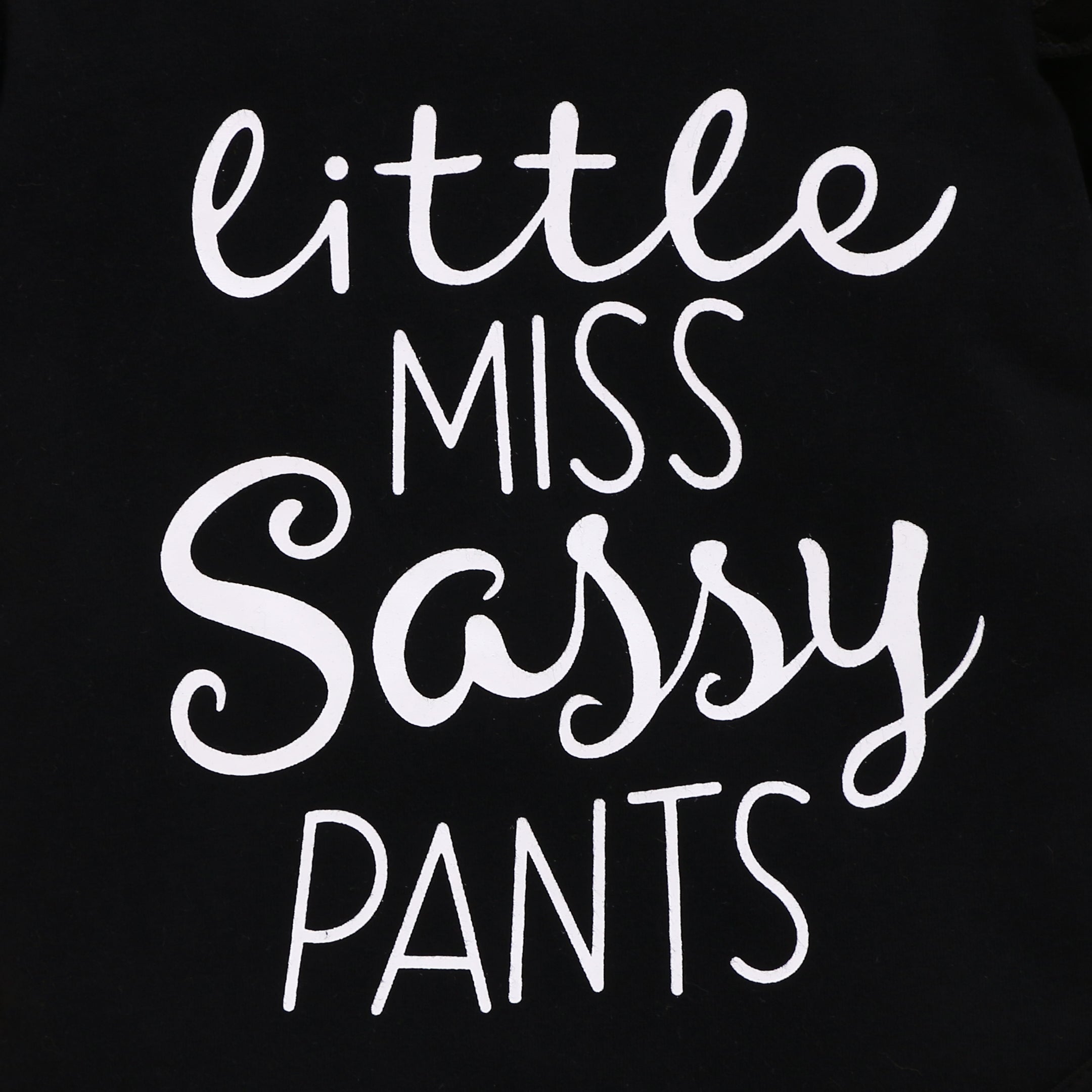 Little Miss Sassy Pants Sunflower Short Baby Set