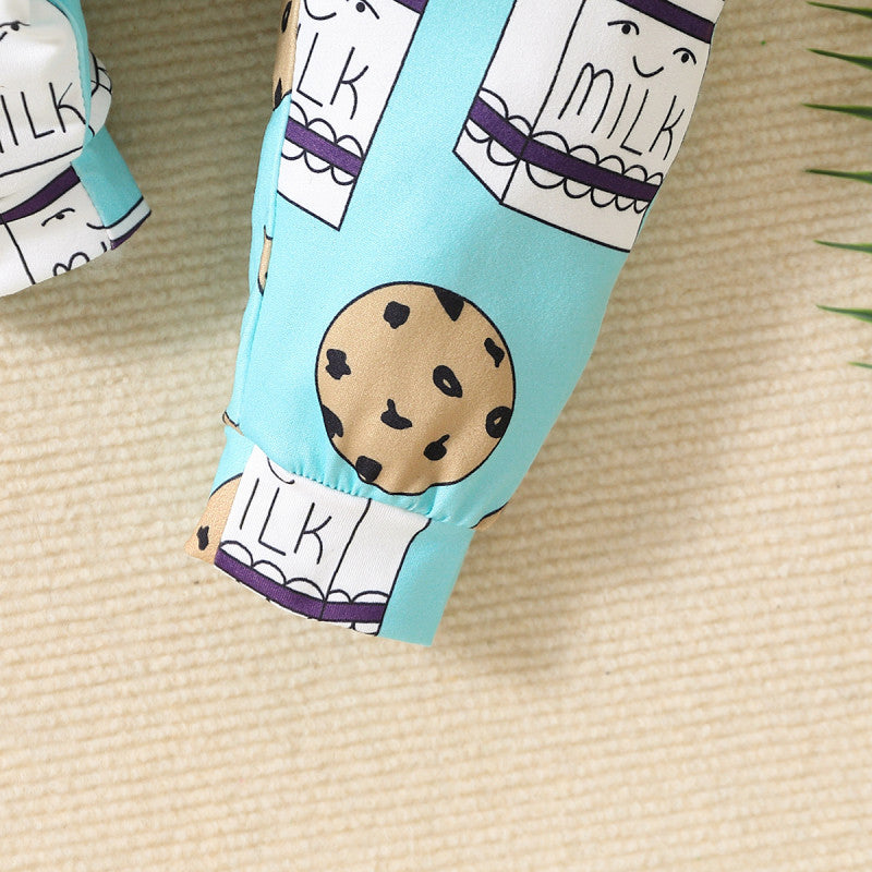 Juego de 3 piezas con estampado de galletas y letras de "I Never Dreamed I'd Have The World's Greatest Mommy"