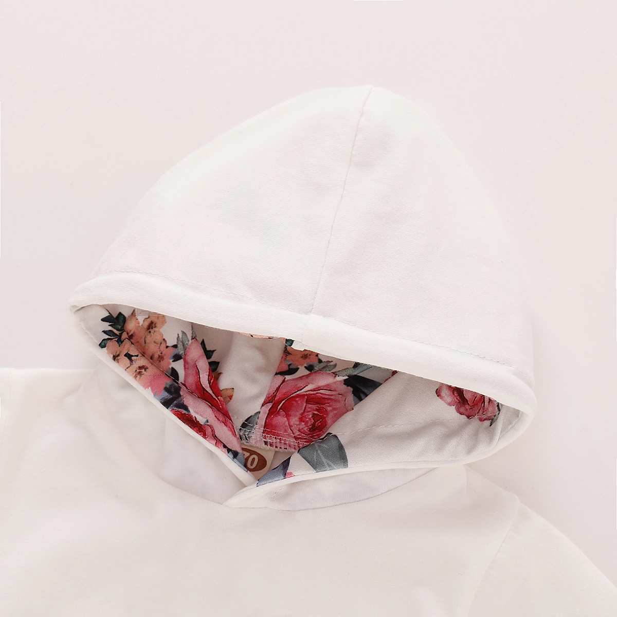 Floral Printed Hoodie Set