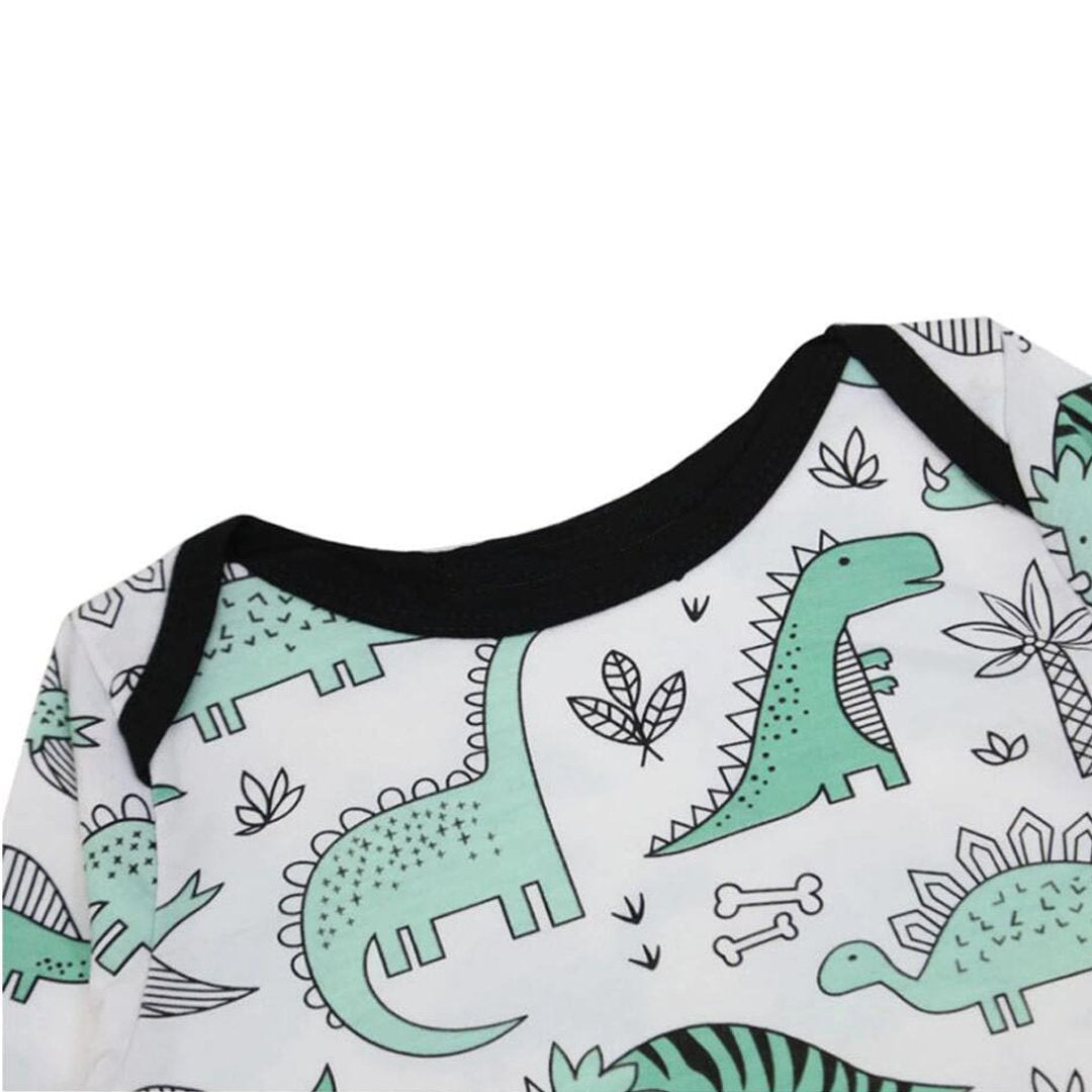 2PCS Lovely Cartoon Dinosaur Printed Baby Sleeping Bag