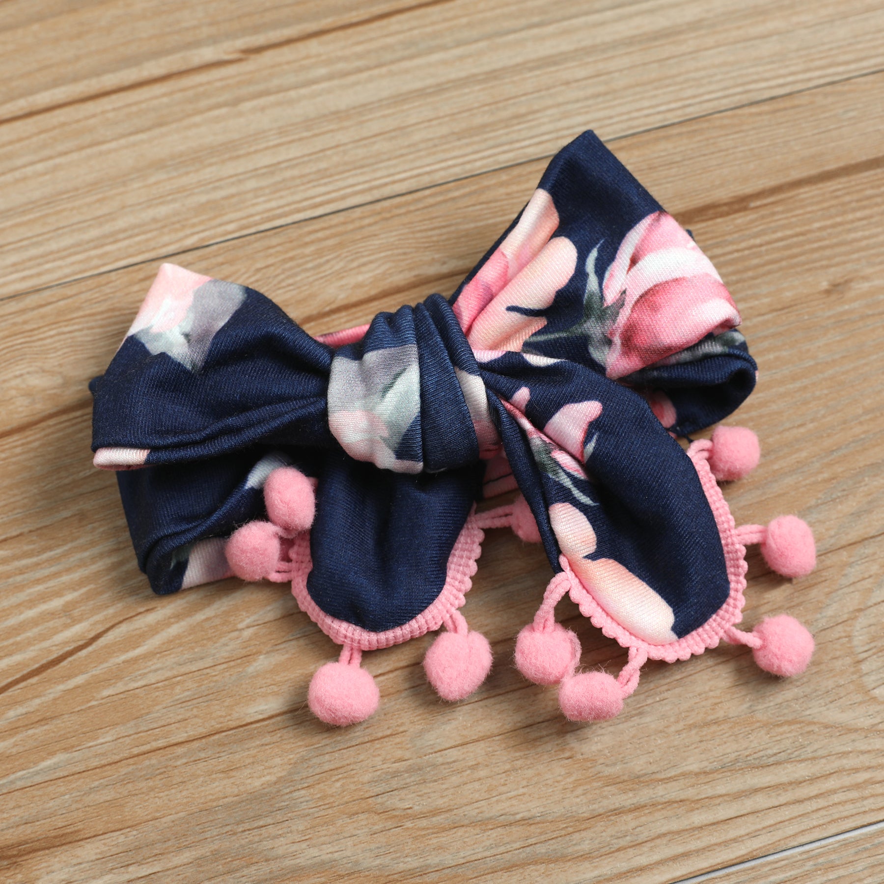 Barboteuse pour bébé à imprimé floral 2 pièces