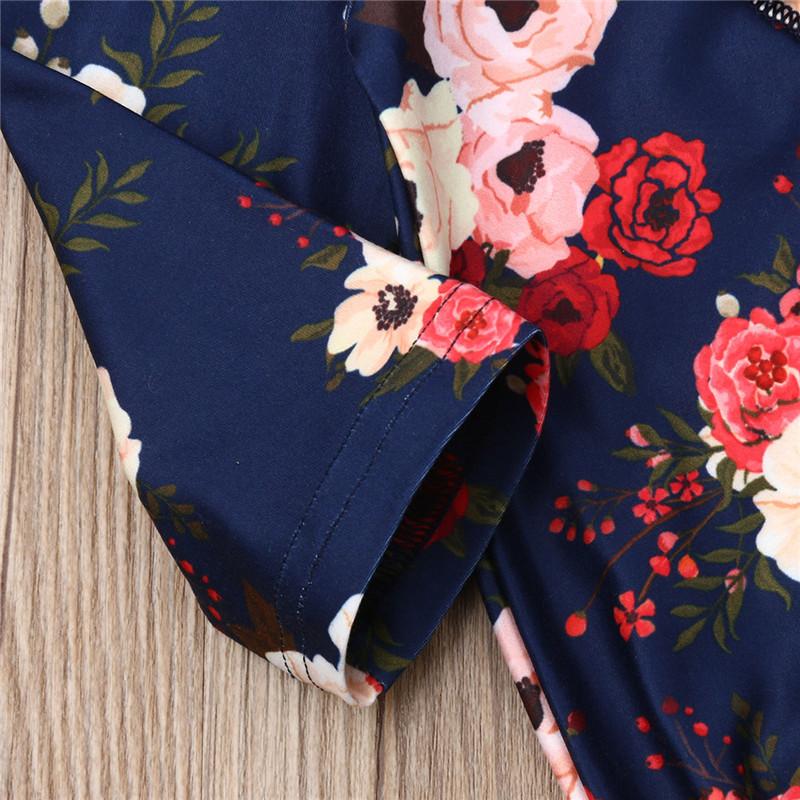 2 pièces joli sac de couchage pour bébé nouveau-né imprimé fleuri